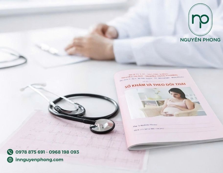 Mẫu in sổ khám bệnh phòng khám chuyên nghiệp